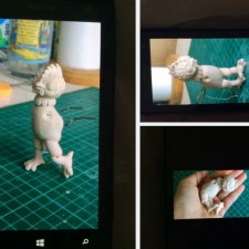 Опрос!? Шарнирная кукла Петя - петушок из полиуретана