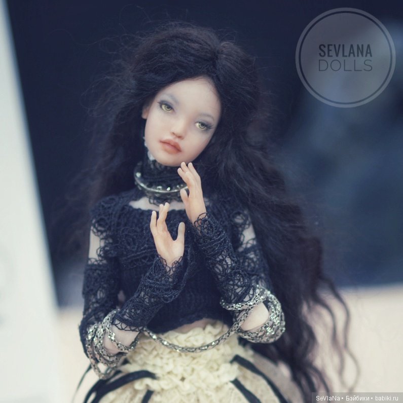 Авторская шарнирная кукла SeVlaNaDolls на выставке Dollscar