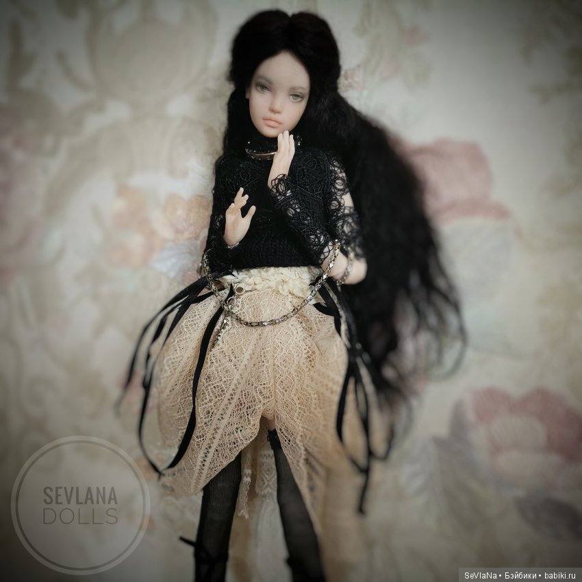 Авторская шарнирная кукла SeVlaNaDolls на выставке Dollscar (фото 3)
