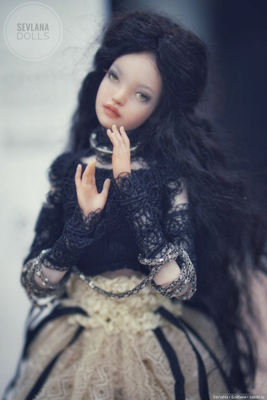Авторская шарнирная кукла SeVlaNaDolls на выставке Dollscar