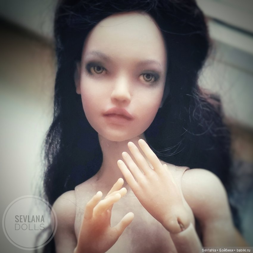 Авторская шарнирная кукла SeVlaNaDolls на выставке Dollscar