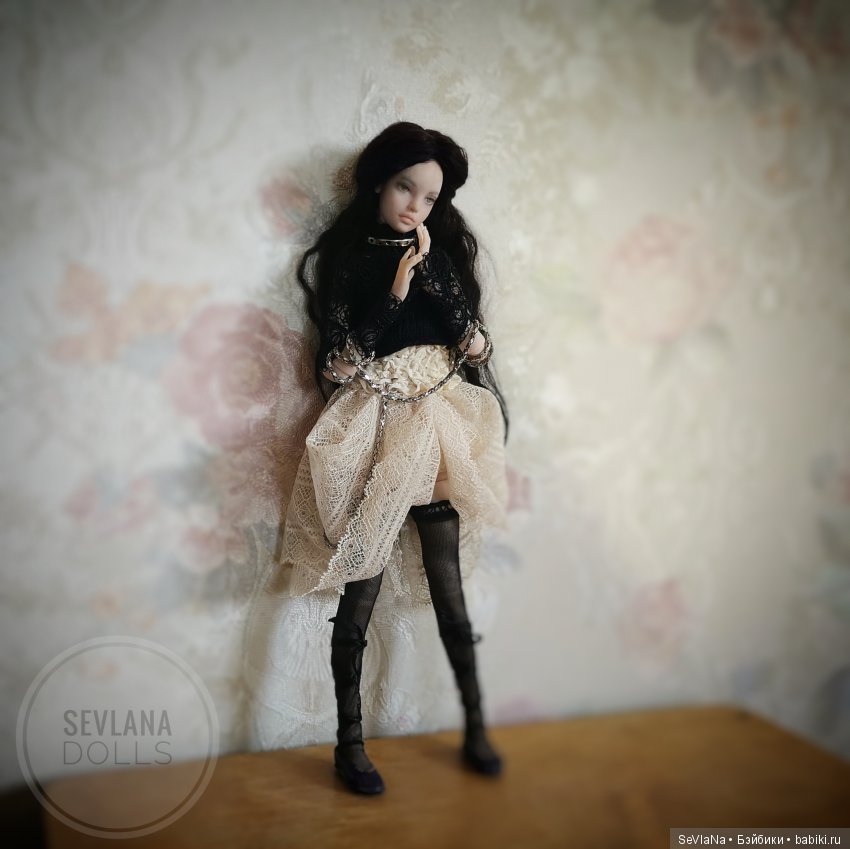 Авторская шарнирная кукла SeVlaNaDolls на выставке Dollscar (фото 7)
