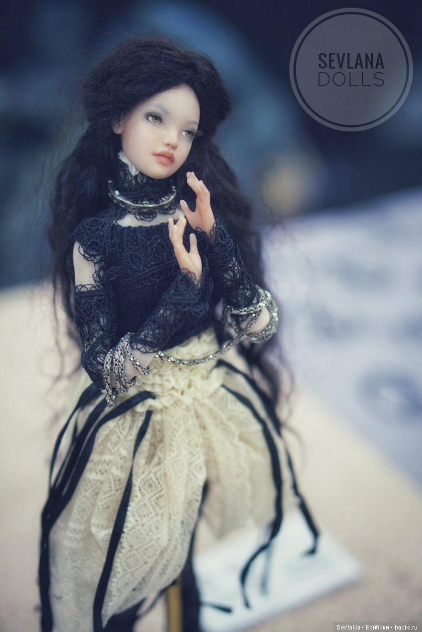 Авторская шарнирная кукла SeVlaNaDolls на выставке Dollscar