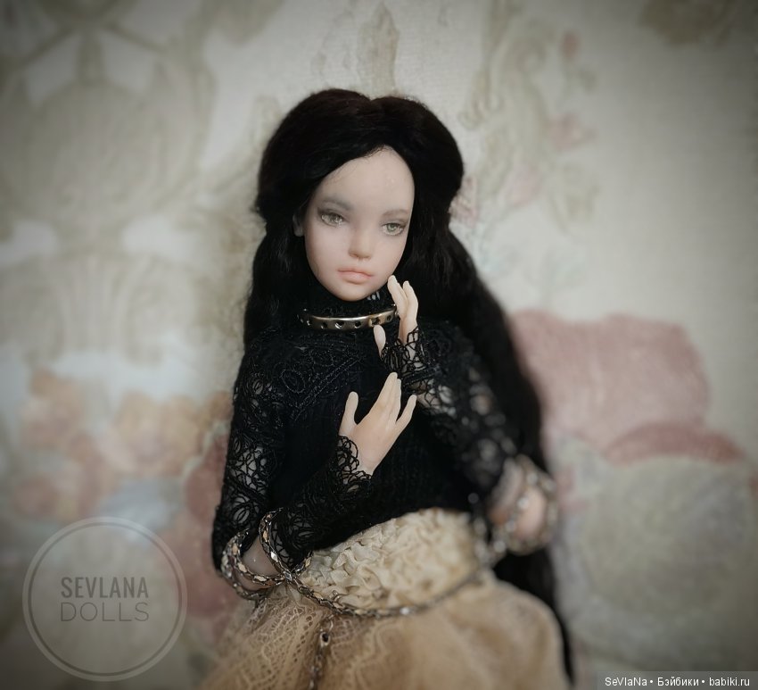Авторская шарнирная кукла SeVlaNaDolls на выставке Dollscar (фото 6)