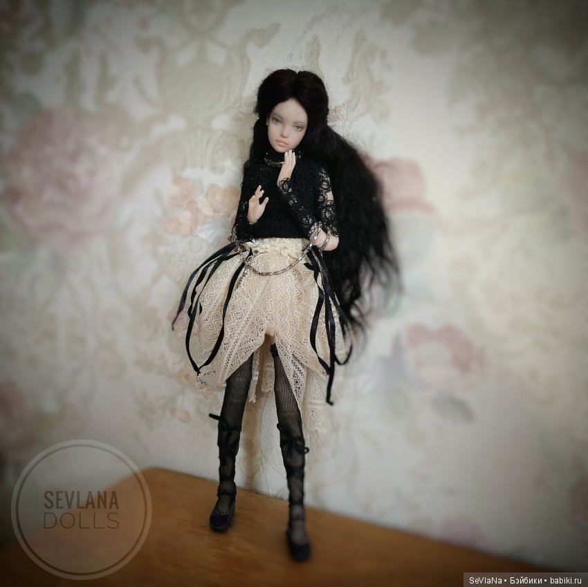 Авторская шарнирная кукла SeVlaNaDolls на выставке Dollscar (фото 8)