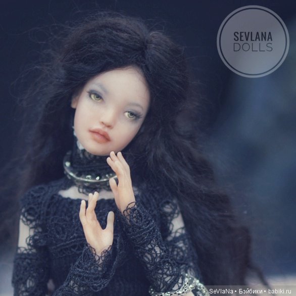 Авторская шарнирная кукла SeVlaNaDolls на выставке Dollscar
