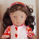 Кукла Kathe Kruse minouche Tabea