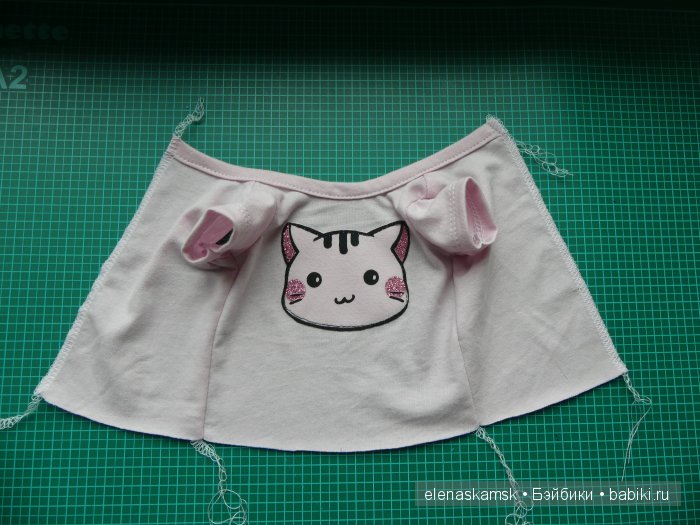 Мастер-класс футболки для куклы Хуан 38 см и подобных кукол + выкройка