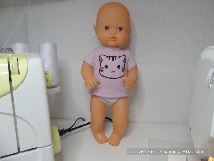 Мастер-класс футболки для куклы Хуан 38 см и подобных кукол + выкройка