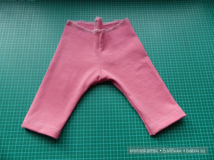 Мастер класс леггинсов для куклы Хуан 38 см и подобных кукол + выкройка (фото 8)