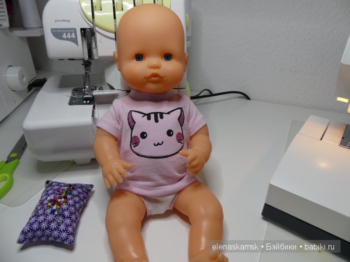 Мастер-класс футболки для куклы Хуан 38 см и подобных кукол + выкройка