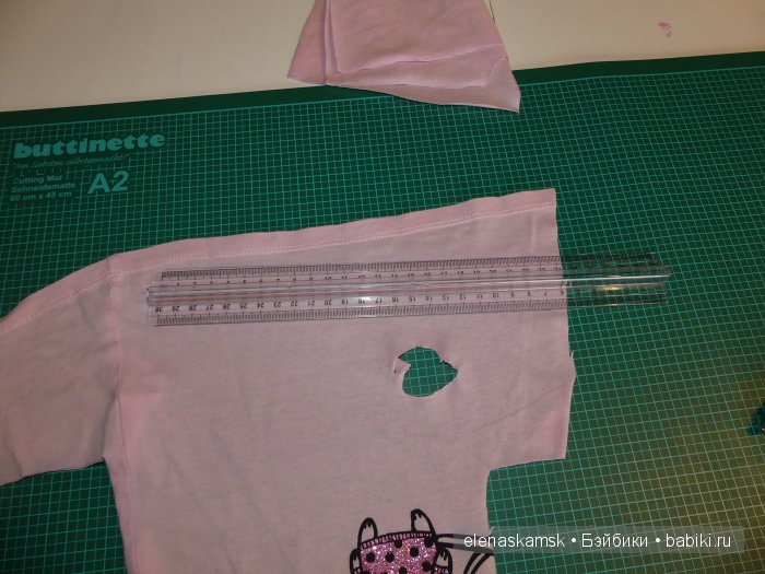 Мастер-класс футболки для куклы Хуан 38 см и подобных кукол + выкройка (фото 3)