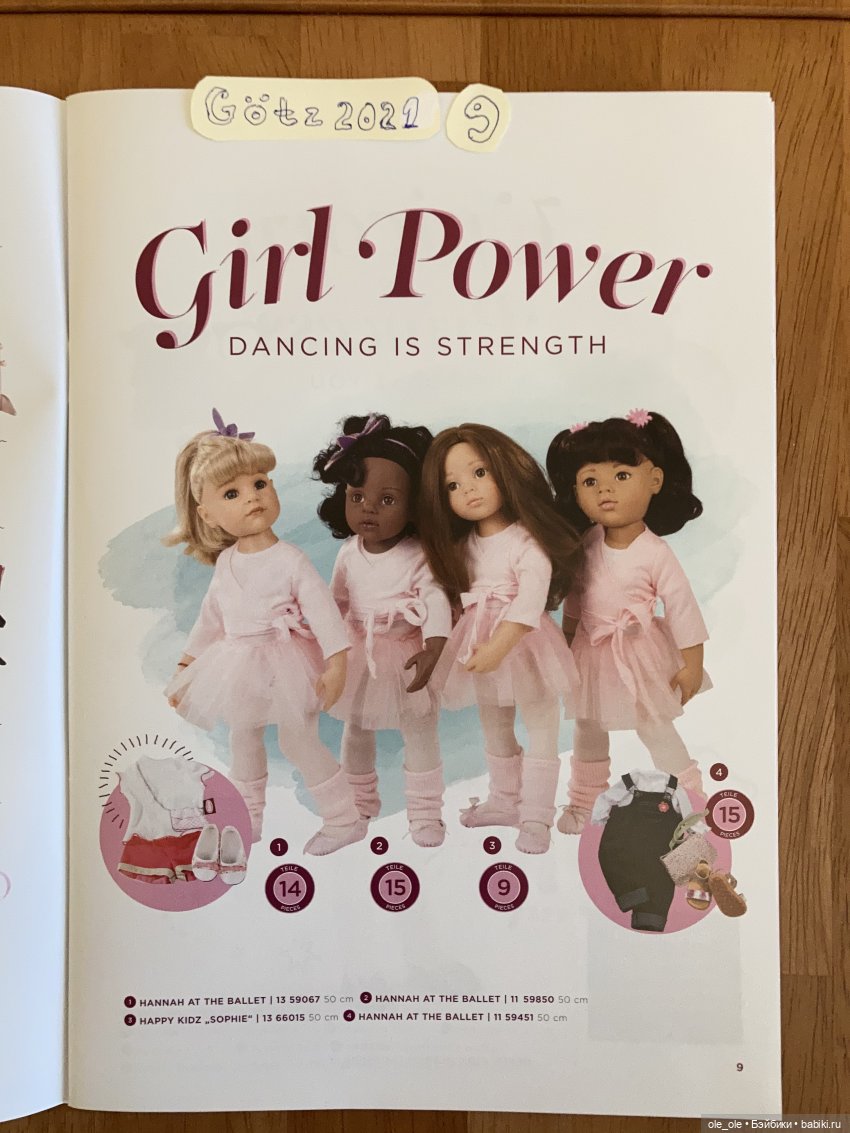 Каталог игровых кукол Готц Gotz 2021 часть 1 (фото 10)