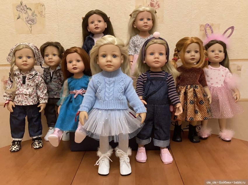 Каталог игровых кукол Готц Gotz 2021 часть 2. Новый оттенок винила в 2021 году