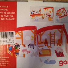 Набор Goki Домик-ферма с фигурками животных (дерево)