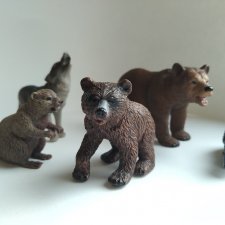 Фигурки животных леса