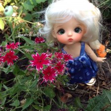 Персик в саду