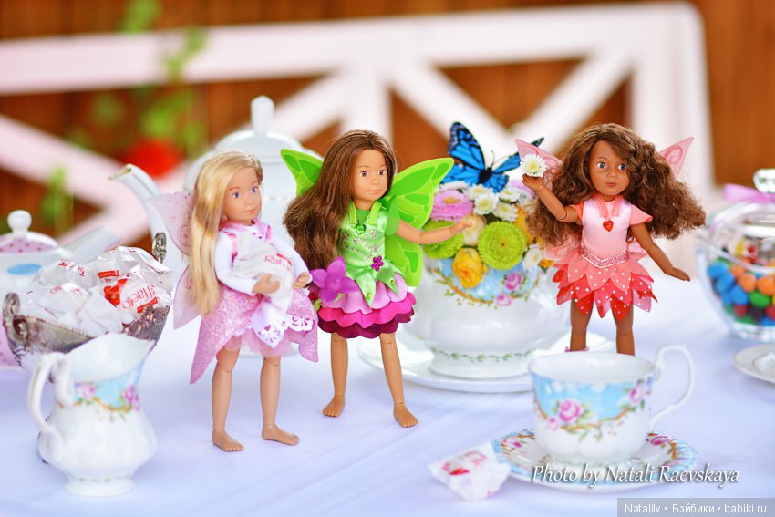 ну и феи готовы с нами попить вкусный,  ароматный час! Почему бы и нет?!)