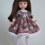 Платье для куклол Паола Рейна