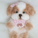 Собачка ручной работы