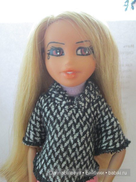 ООАК из Bratz Фианны. Закреплена клиром,нарисована акв.карандашами ООАК из Bratz Фианны. Закреплена клиром,нарисована акв.карандашами