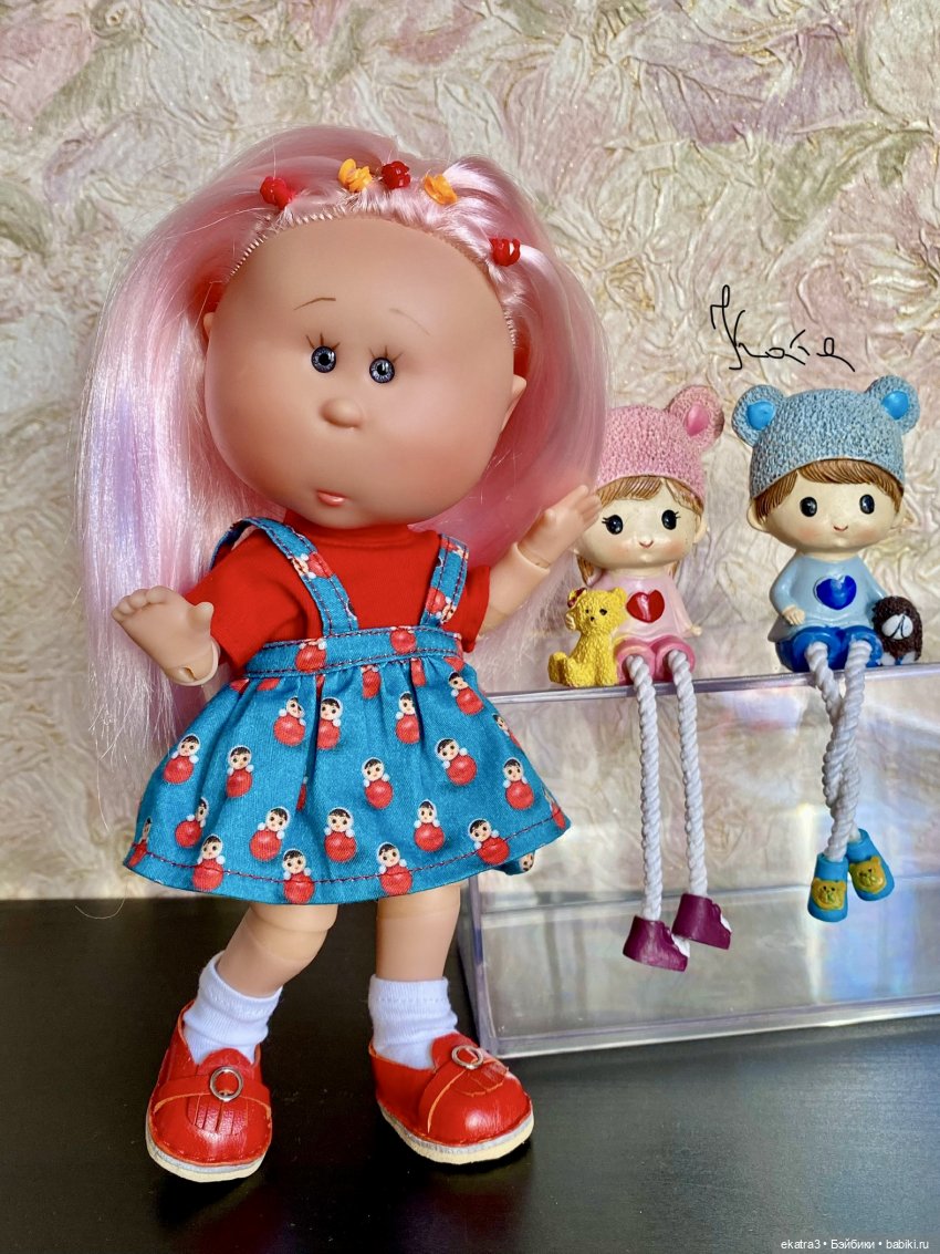 Мия Машуля и Мия Розочка — Куклы Nines d'Onil (Нинес): Миа (Mia) (фото 7)