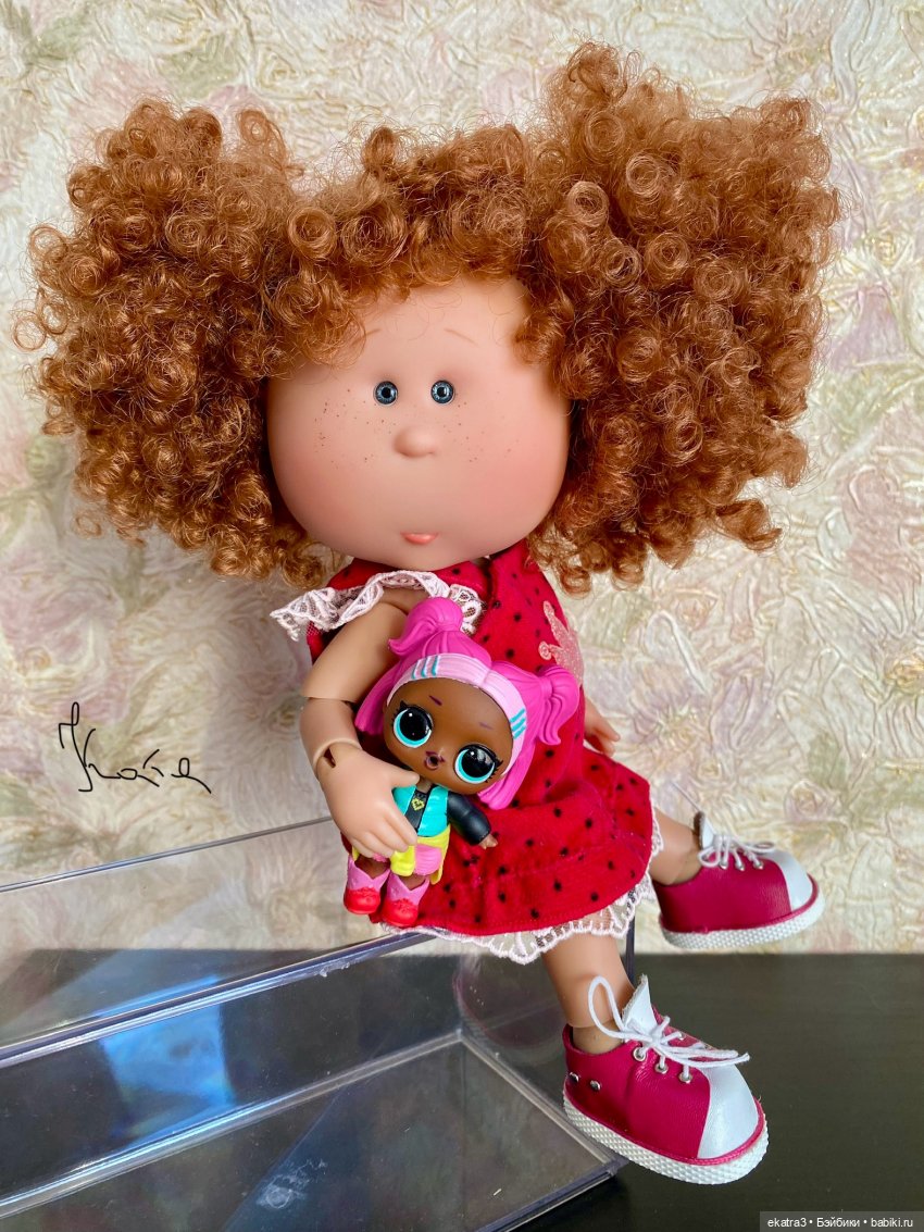 Мия Машуля и Мия Розочка — Куклы Nines d'Onil (Нинес): Миа (Mia) (фото 9)