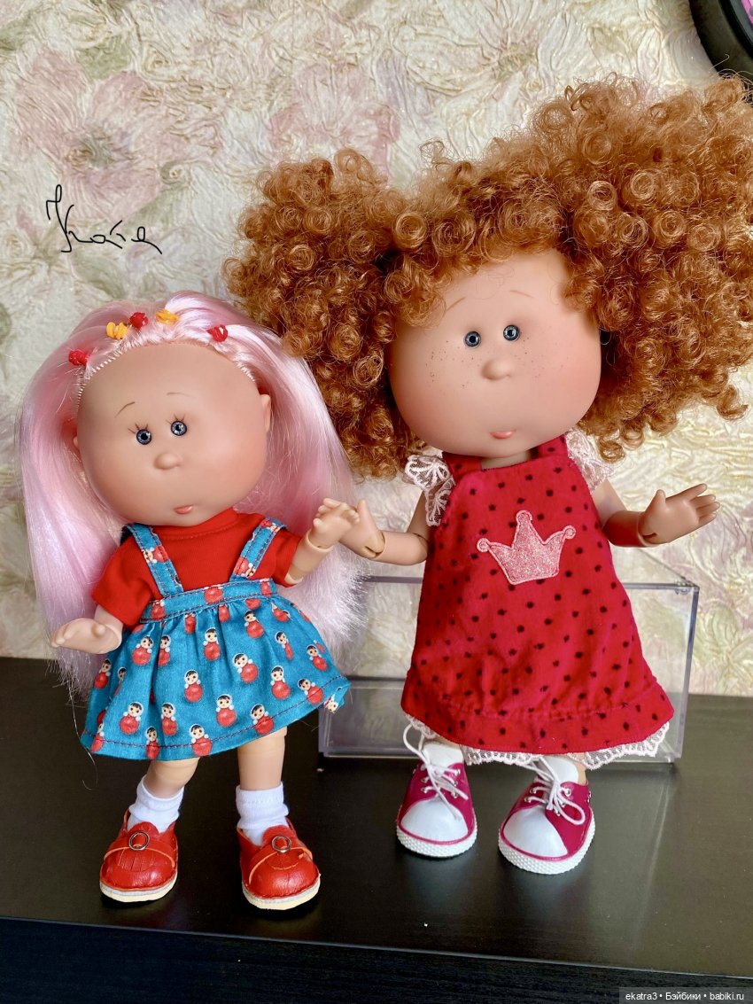 Мия Машуля и Мия Розочка — Куклы Nines d'Onil (Нинес): Миа (Mia) (фото 8)