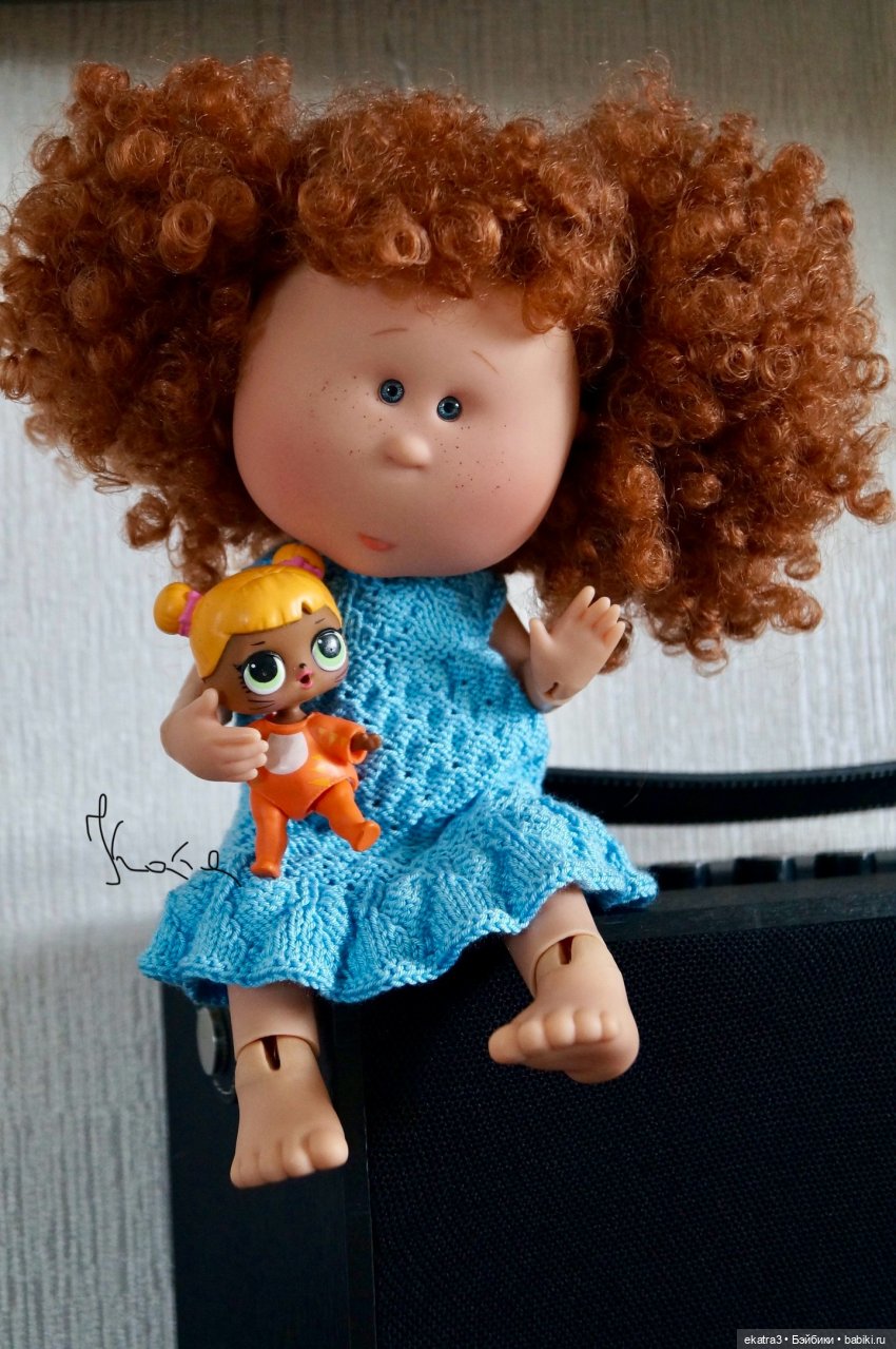 Мия Машуля и Мия Розочка — Куклы Nines d'Onil (Нинес): Миа (Mia)