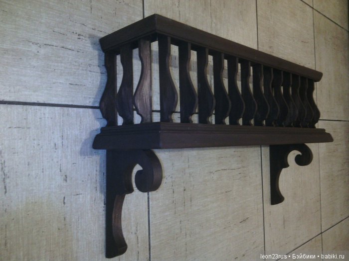 Полка - балкон для коллекционеров кукол