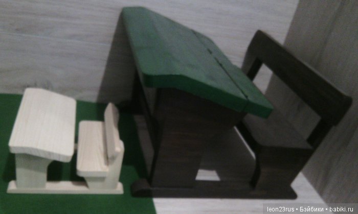 Парта СССР для кукол 30 - 35 см (фото 8)