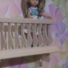 Полка-балкон для хранения кукол 2