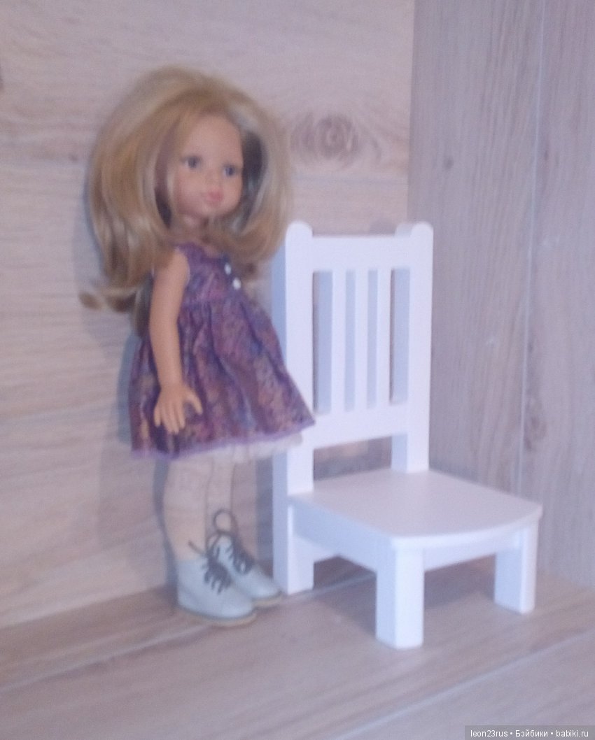 На чём сидят наши куклы — Мебель для кукол и домиков: фото