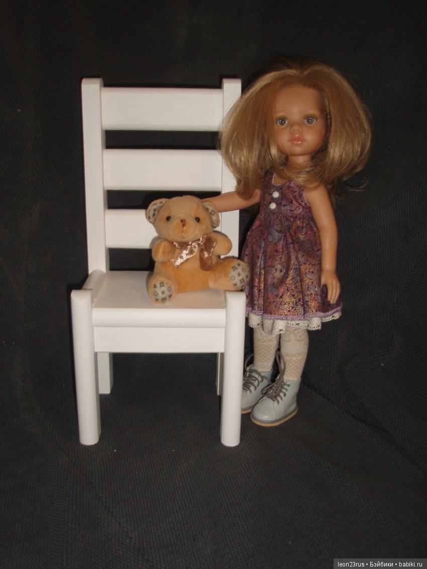 На чём сидят наши куклы — Мебель для кукол и домиков: фото