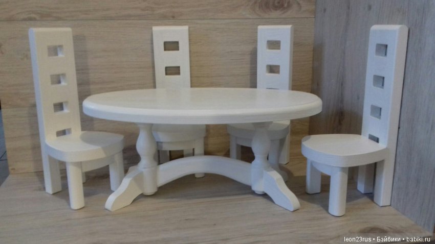 На чём сидят наши куклы — Мебель для кукол и домиков: фото (фото 5)
