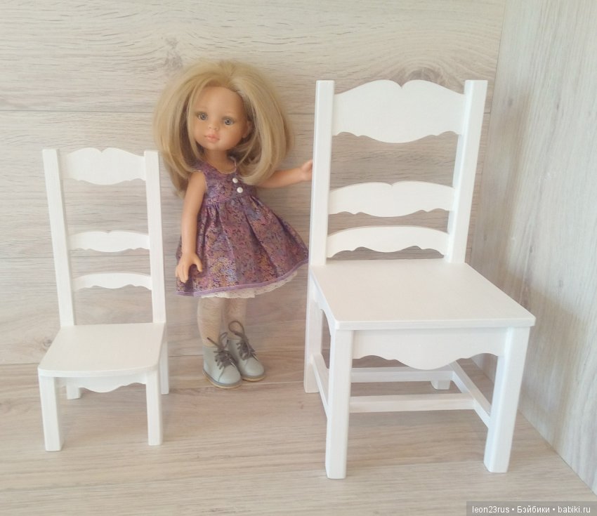 На чём сидят наши куклы — Мебель для кукол и домиков: фото
