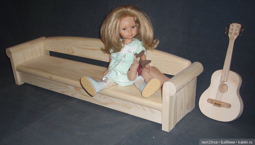 На чём сидят наши куклы — Мебель для кукол и домиков: фото