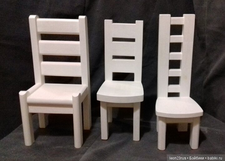 На чём сидят наши куклы — Мебель для кукол и домиков: фото