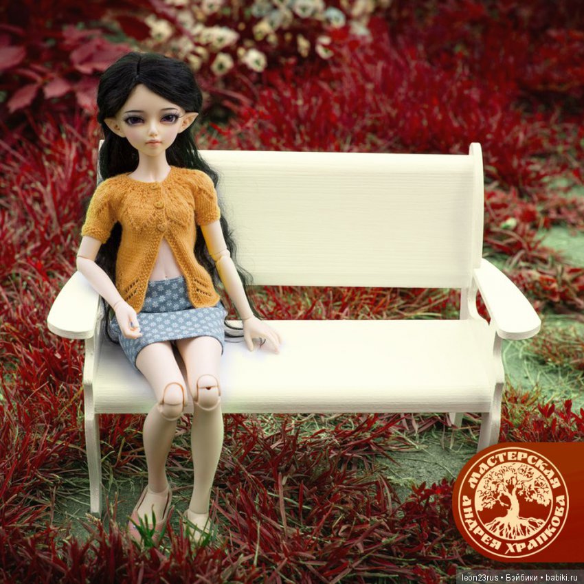 На чём сидят наши куклы — Мебель для кукол и домиков: фото