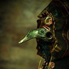 Фарфоровая кукла Plague doctor. Appoliona. Чумной доктор. Апполиона