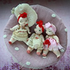 Новые Мурки-карамельки. Фарфоровые шарнирные куклы