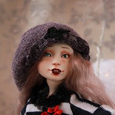 Анук. Маленькая эльфийка. Фарфоровая шарнирная кукла