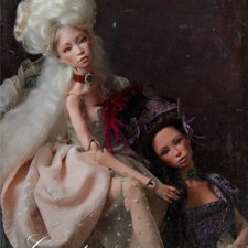 Мини проект "Куртизанки" Фарфоровые шарнирные девы