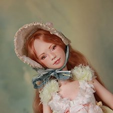 Мисс Мери Энн. Фарфоровая шарнирная кукла