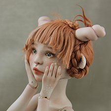 Тилли.  Маленькая фарфоровая фавна