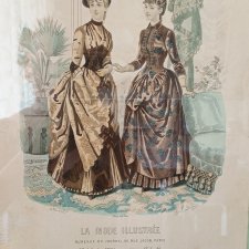 Две старинные модные гравюры