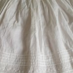 Антикварное платье- рубашечка для антикварной куклы ростом 72-76 см.