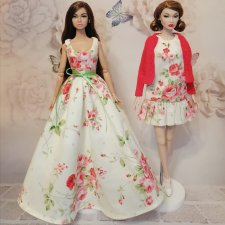 Куклы Poppy Parker в цветочных платьях