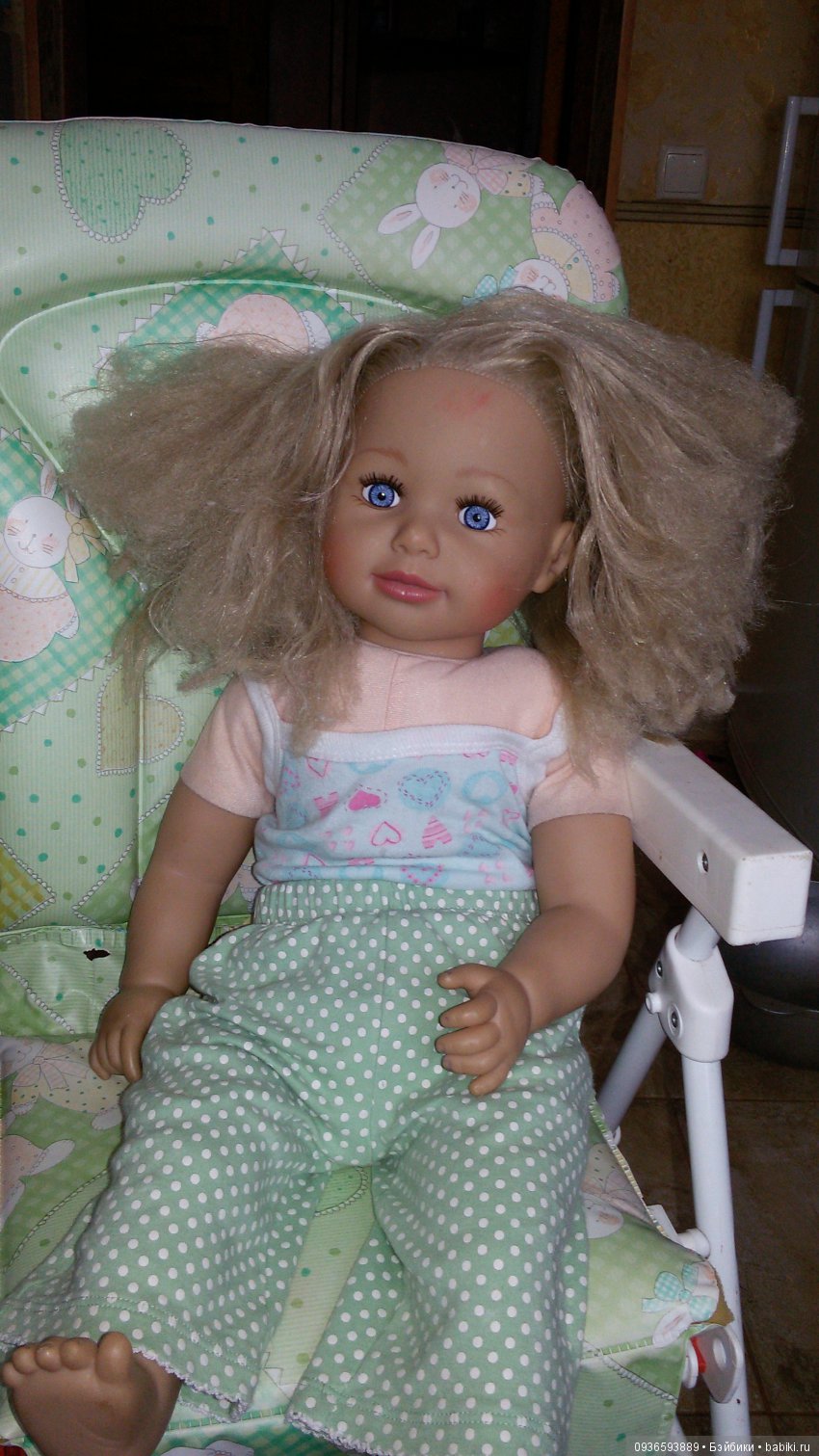 Если долго мучится,что нибудь получится. Ремонт куклы Салли (фото 3)