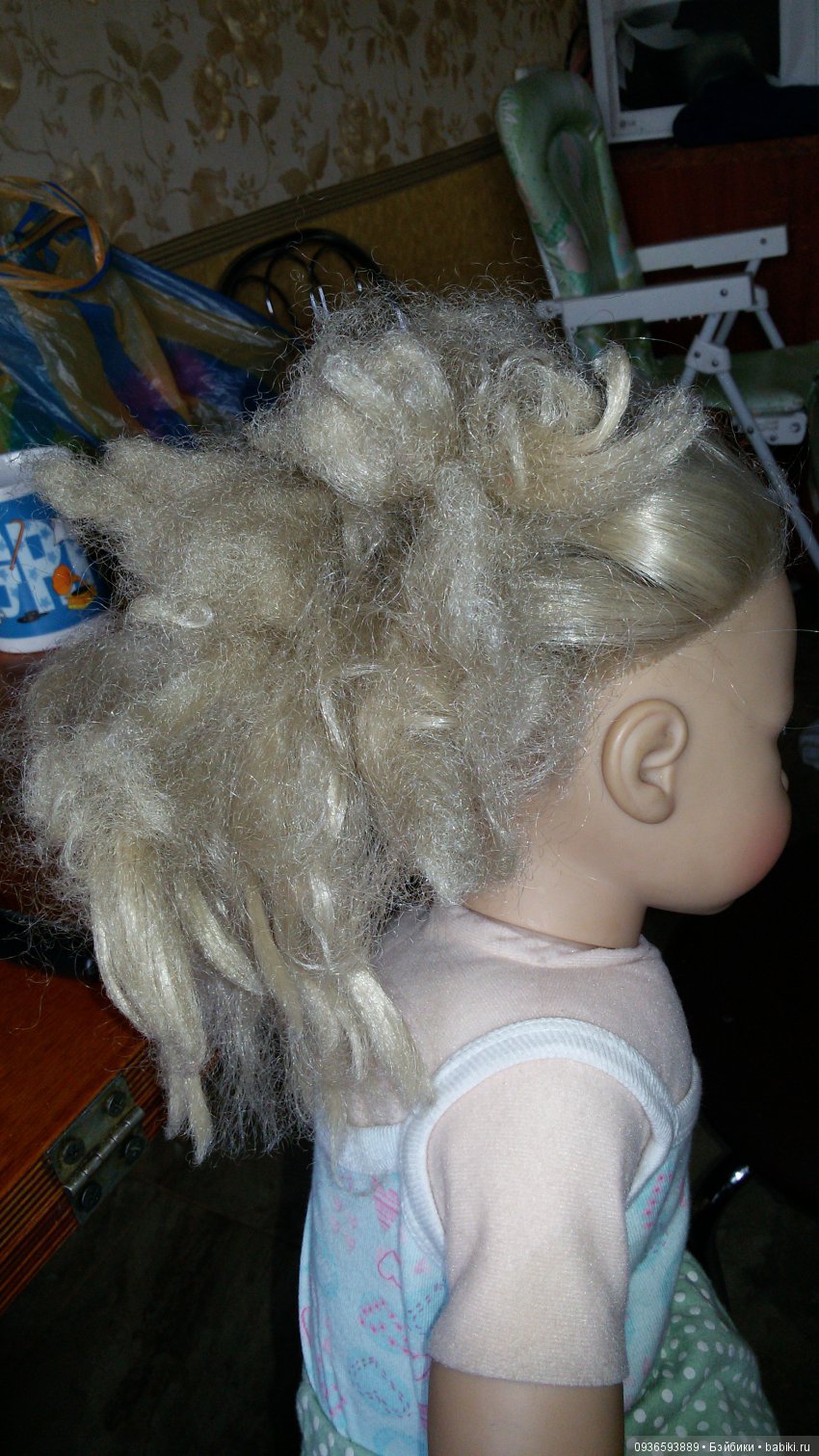 Если долго мучится,что нибудь получится. Ремонт куклы Салли (фото 2)